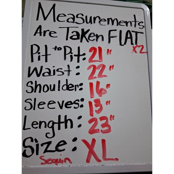 Flawless Women's size XL Sequin Tulle Holiday Party Special Event Date Night Top - Picture 9 of 12